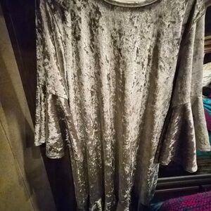 LuLaRoe Metallic Velvet Top
